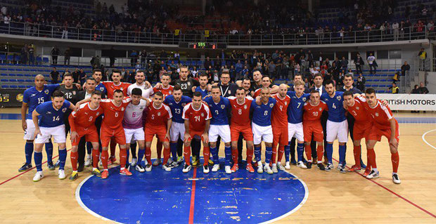 ОРЛОВИ ХОЋЕ РЕПРИЗУ: После сензациjе у Нишу,  футсалери Србије дочекују у Арени селекцију Бразила