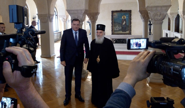 Додик: Важна подршка Иринеја пред састанак с папом Фрањом