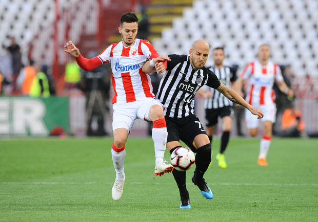 КРАЈ: Црвена звезда-Партизан 2:1