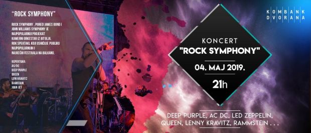 Новости вас воде на концерт Rock Symphony, добитницу су: