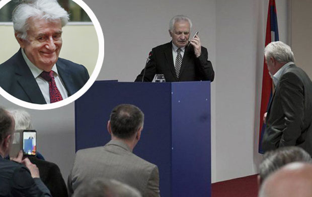 На трибини у Подгорици огласио се Радован Караџић!