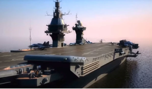 Развој првог руског носача авиона на нуклеарни погон