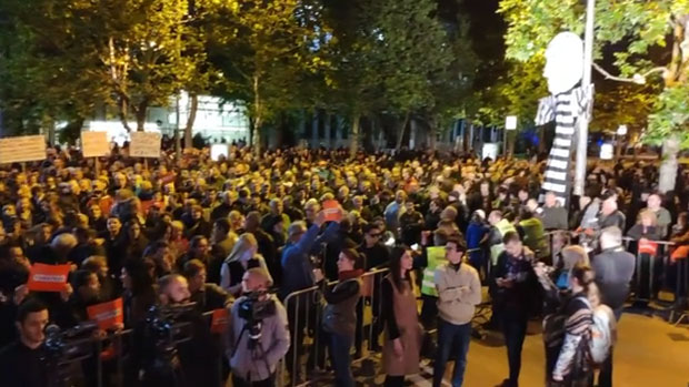 10. ПРОТЕСТ ОДУПРИ СЕ - 97000: Грађани Казнића осудили на доживотну 