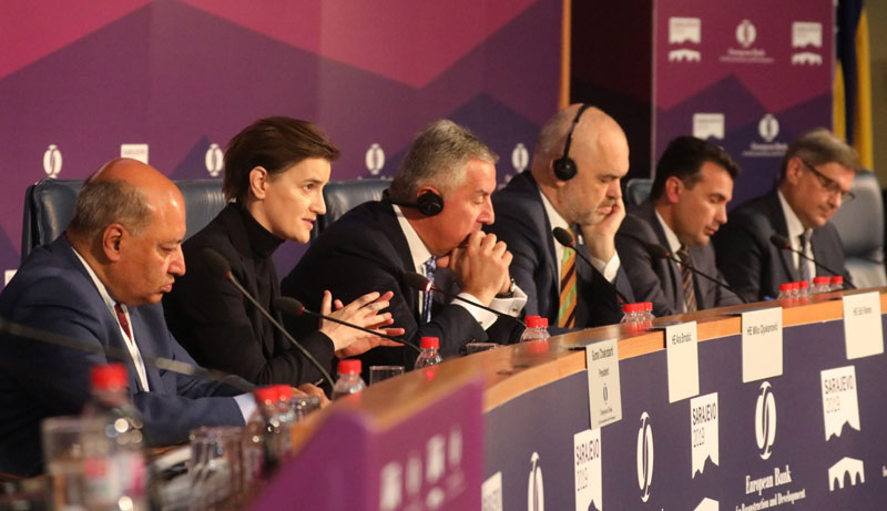 Брнабић на састанку ЕБРД-а у Сарајеву: Да привреда покаже пут