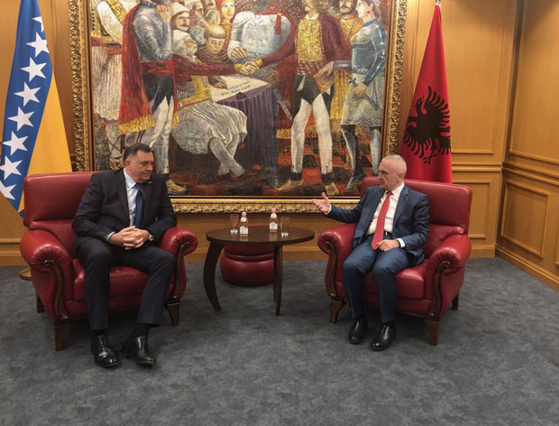 Додик у Тирани: Самит већ дао озбиљне резултате; Са председником Метом разговарао о отварању амбасада