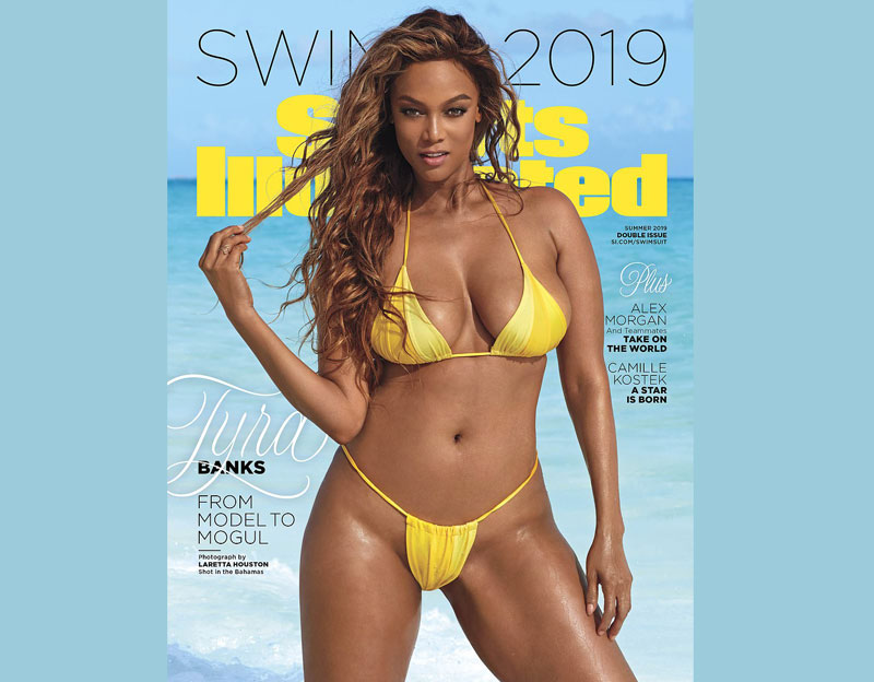 ВРУЋЕ ЛИЦЕ С НАСЛОВНИЦЕ: Тајра Бенкс одушевила свет разголитивши се у 45. години