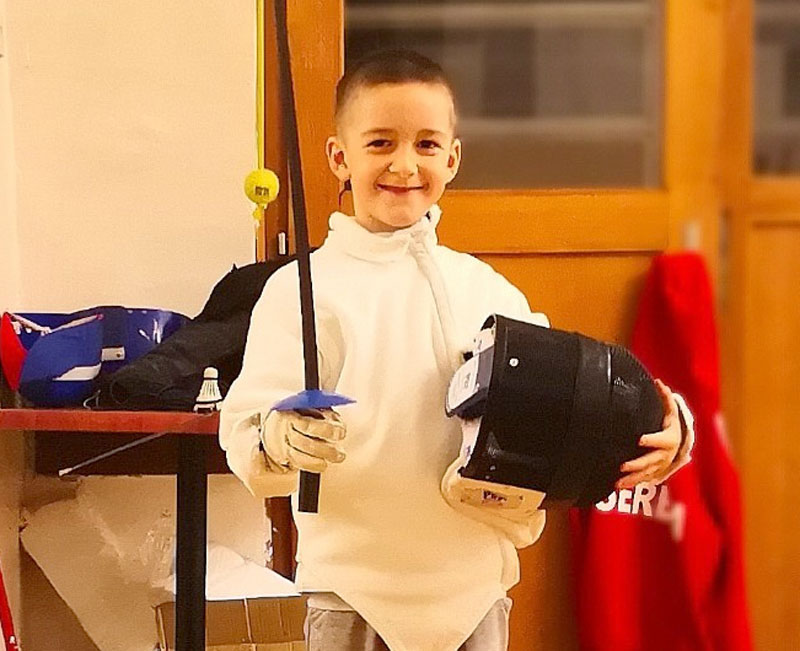 Виславски: Кад порастем бићу тенисер и лекар