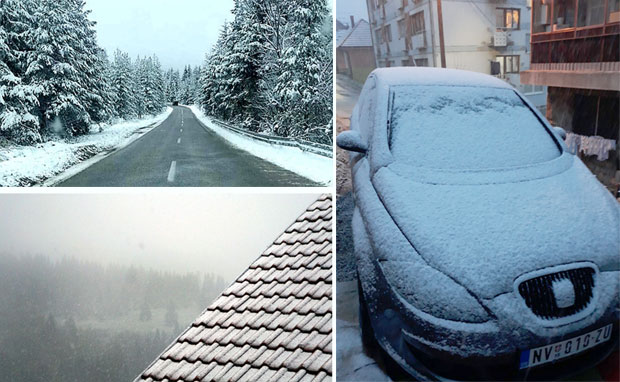 ВЕЈАВИЦА ИЗ БИХ СТИГЛА У СРБИЈУ: Падавине се премештају ка северу, на југу слабљење (ФОТО+ВИДЕО) 