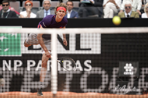 ИЗНЕНАЂЕЊА У РИМУ: Елиминисани Зверев, Димитров и Вавринка