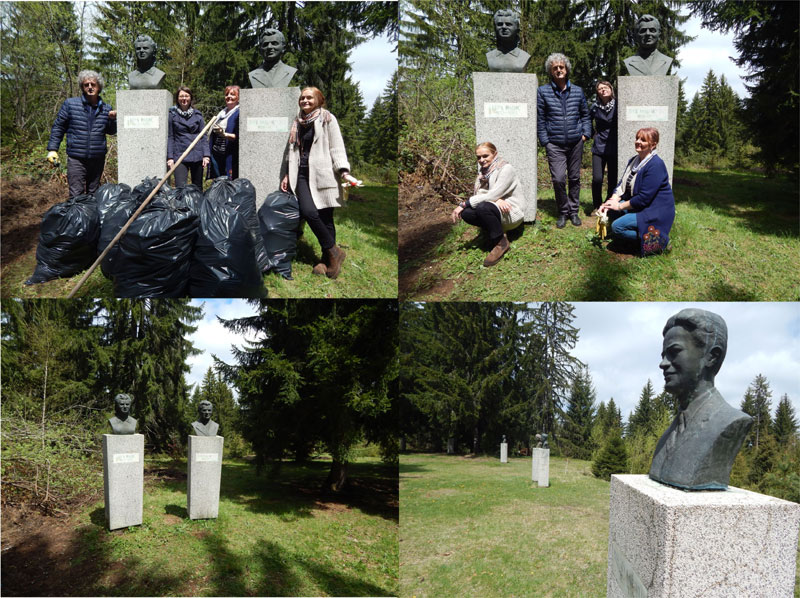 Радници музеја очистили дивљу депонију код спомен комплекса народним херојима на Јабуци