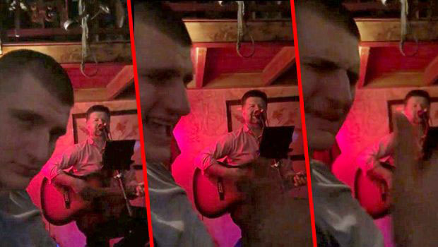 НИКОЛУ ЈОКИЋА НИКАДА НИСТЕ ВИДЕЛИ ОВАКВОГ: Музиканти свирали целу ноћ, кошаркаш у севдаху уз Лепу Јању