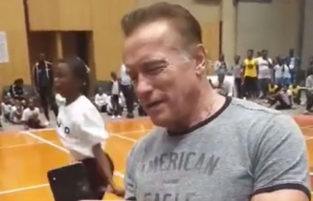 Шварценегер: Схватио сам да су ме ударили тек када сам видео снимак