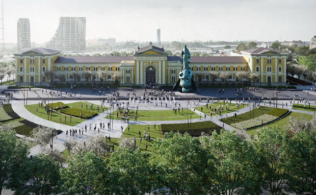 УСВОЈЕНО УРБАНИСТИЧКО РЕШЕЊЕ САВСКОГ ТРГА: Шине по ободу, Немања удесно