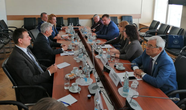 Председник НС РС разговарао са члановима Комитета за спољне послове државне руске Думе о могућностима сарадње