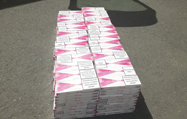 Заплењено 2.750 паклица цигарета