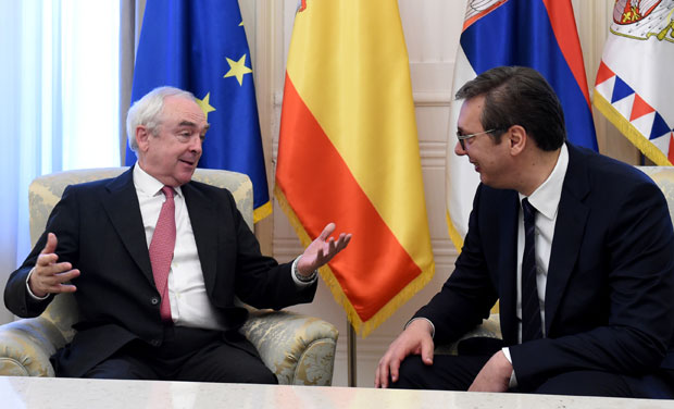 Вучић Суаресу: Србија ће увек бити искрен пријатељ Шпаније