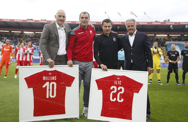 Поклони за Милијаша и Илића уочи финала Купа