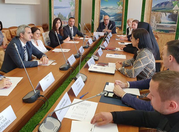 Делегација Београда у посети Москви