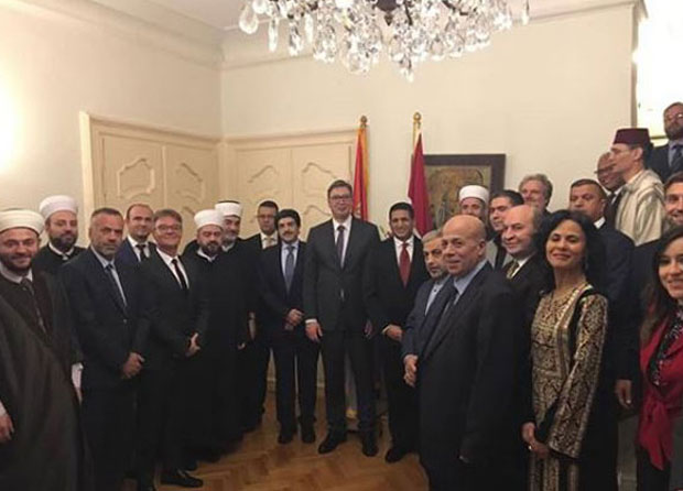 Вучић на вечери у египатској амбасади
