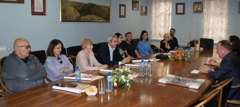 ДЕЛЕГАЦИЈА БЕОГРАДА: Посета фонду јединства православних народа