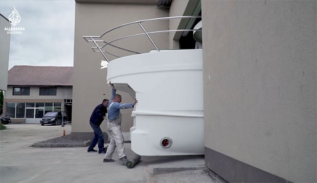 Представљена прва јахта произведена у БиХ (Видео)