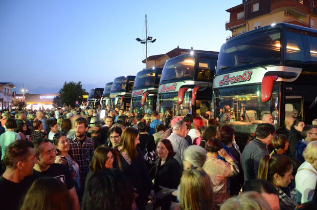 Хиљаду људи у организацији града Јагодина кренуло за Паралију