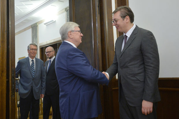 ВУЧИЋ СА РЕКТОРОМ МОСКОВСКОГ ИНСТИТУТА: Могућност за још ближу сарадњу