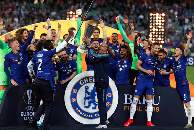 ЧЕЛСИ УБЕДЉИВ ПРОТИВ АРСЕНАЛА: Плавцима трофеј Лиге Европе, тобџијама утешни погодак