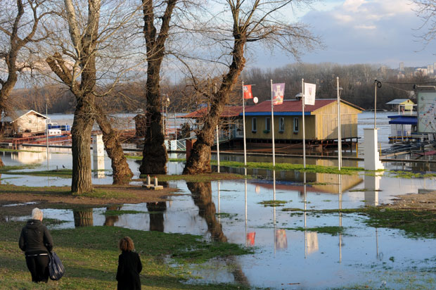 Сава се излила из корита у Загребу