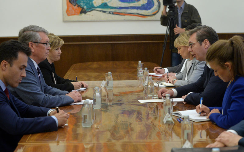 Вучић и Чепурин о догађајима на Косову