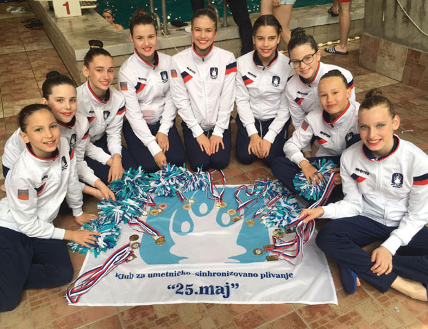 СИНХРОНО ПЛИВАЊЕ: Све медаље 25. мају 