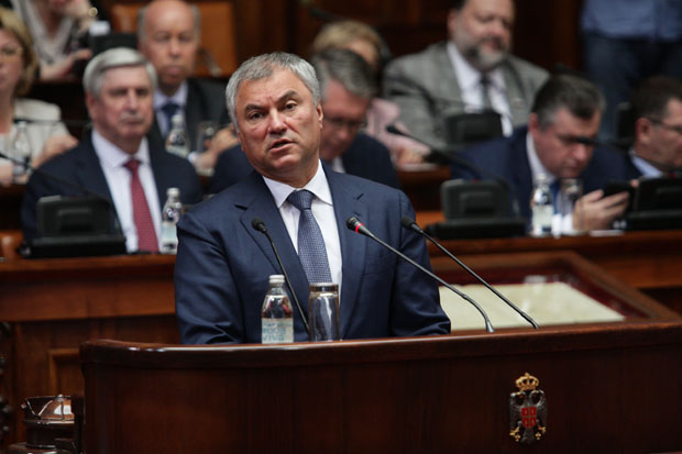 ВОЛОДИН ПРЕНЕО ПУТИНОВУ ПОРУКУ: Србија увек може да рачуна на подршку Русије