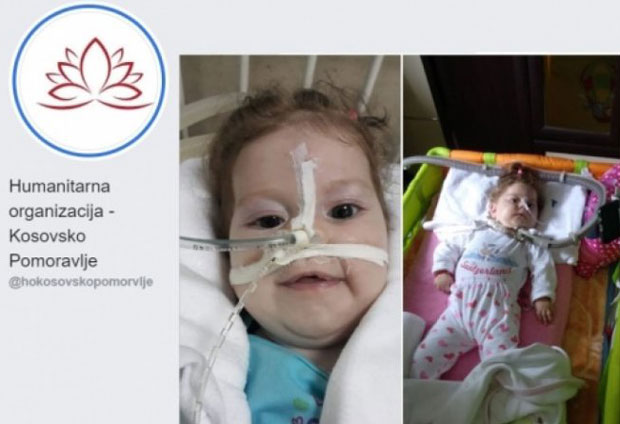 ДА МАЈА ДОБИЈЕ БИТКУ ЗА ЖИВОТ: Једногодишњој девојчици хитно потребна помоћ

