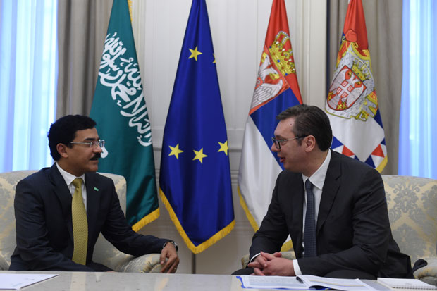 Вучић и Моминах за унапређење екoномске сарадње Србије и Саудијске Арабије