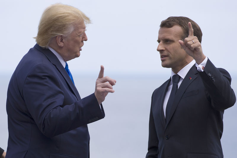 Трамп: САД и Француска се слажу око Ирана