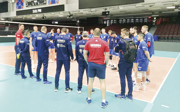 ОРЛОВИ ГЛЕДАЈУ САМО СЕБЕ: Одбојкаши Србије крећу од Немачке