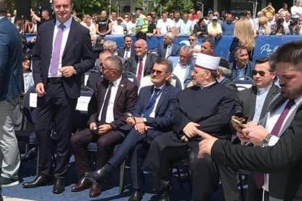 У ЗАГРЉАЈУ МЕДЛИН ОЛБРАЈТ: Градоначелници Тузи о Улциња на прослави НАТО у Приштини