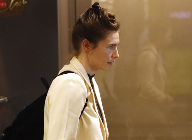 Аманда Нокс први пут у Италији после ослобађања за убиство