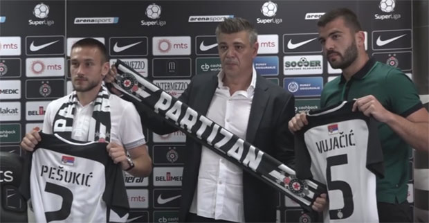 СЕРИЈА ПОТПИСА У ХУМСКОЈ: Партизан представио три појачања
