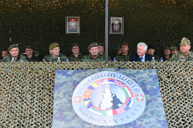 Одржан Дан високих званица вежбе Платинасти вук 19