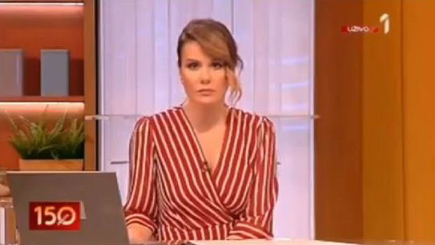 ПРАСАК, ПРЕКИД ПРОГРАМА И КОЛУТАЊЕ ОЧИЈУ: Грмљавина затресла студио Прве, водитељка неустрашива