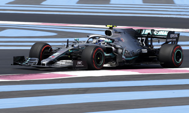 Ботас најбржи на другом тренингу пред ВН Француске