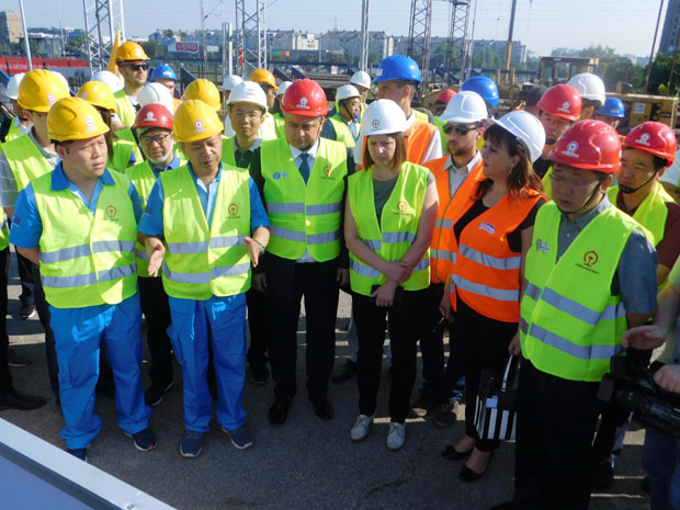 Потпредседник Кинеских железница обишао радове