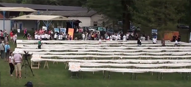 У Сиску испечена најдужа штрудла на свету (ВИДЕО)