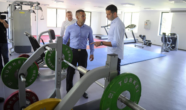 Удовичић обишао Омладинско-спортски центар Караташ