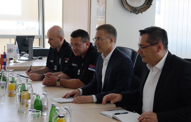 Стефановић и Борели о сарадњи у области ванредних ситуација
