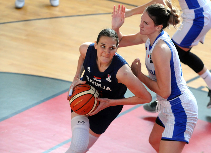 КРАЈ: Србија - Белорусија 55:53