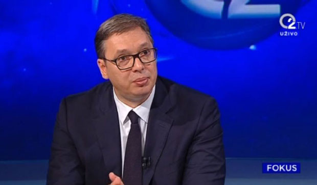 Вучић на О2:  Срби на Косову неће бити гладни, показујемо да бринемо о обичном човеку