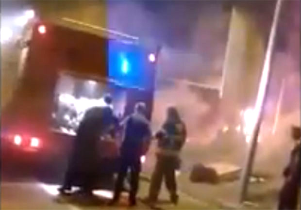 Аутобус из Тетова се запалио у близини Дубровника (ВИДЕО)