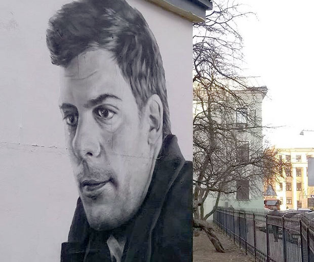 Још један мурал за нашег Милана у Петербургу